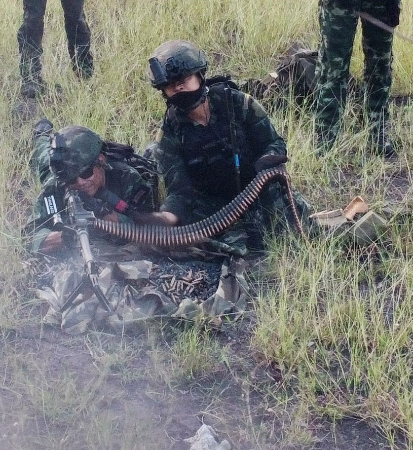 3rd SFR Royal Thai Army Rangers, 1st SFG (A) Green Berets complete live-fire culminating exercise in Lopburi Province