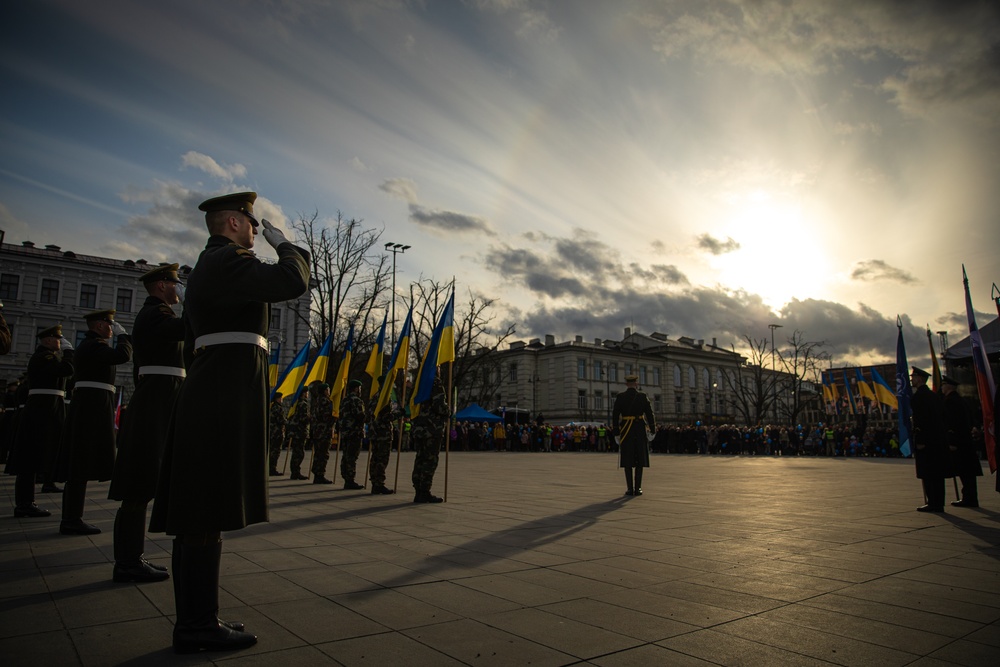 Lithuania Celebrates Its Nato Day