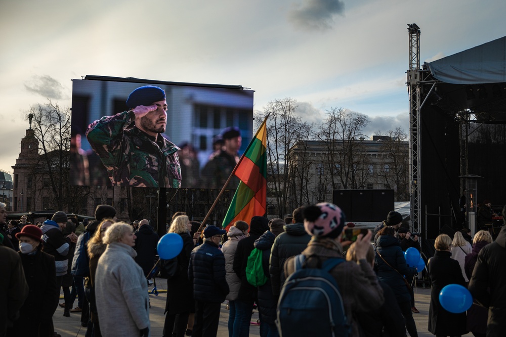 Lithuania Celebrates Its Nato Day