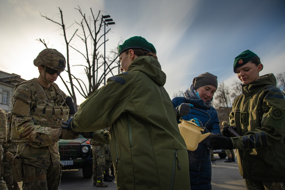 Lithuania Celebrates Its Nato Day