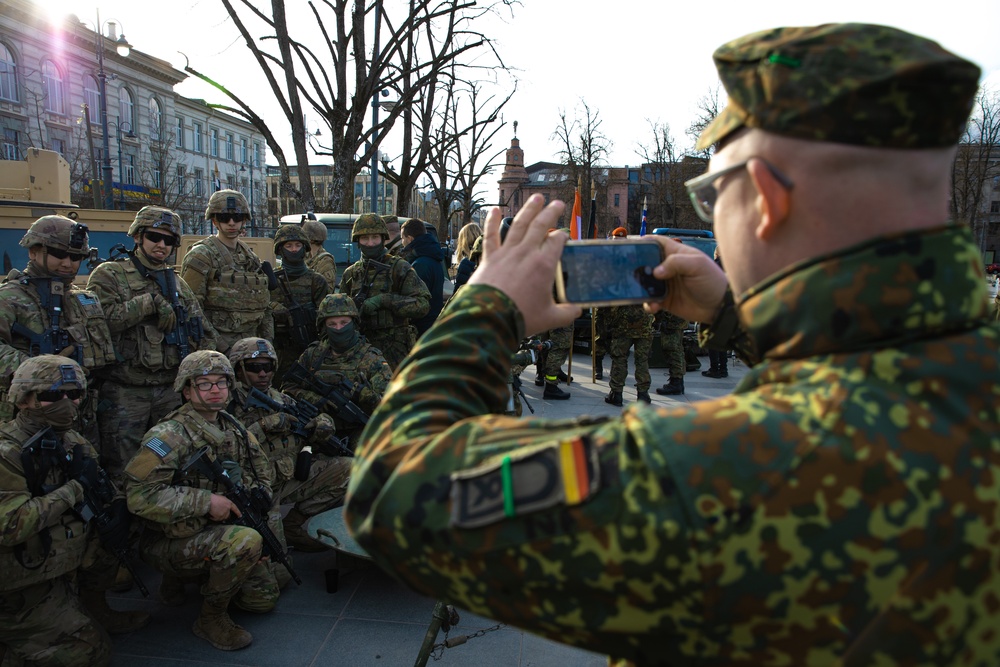 Lithuania Celebrates Its Nato Day