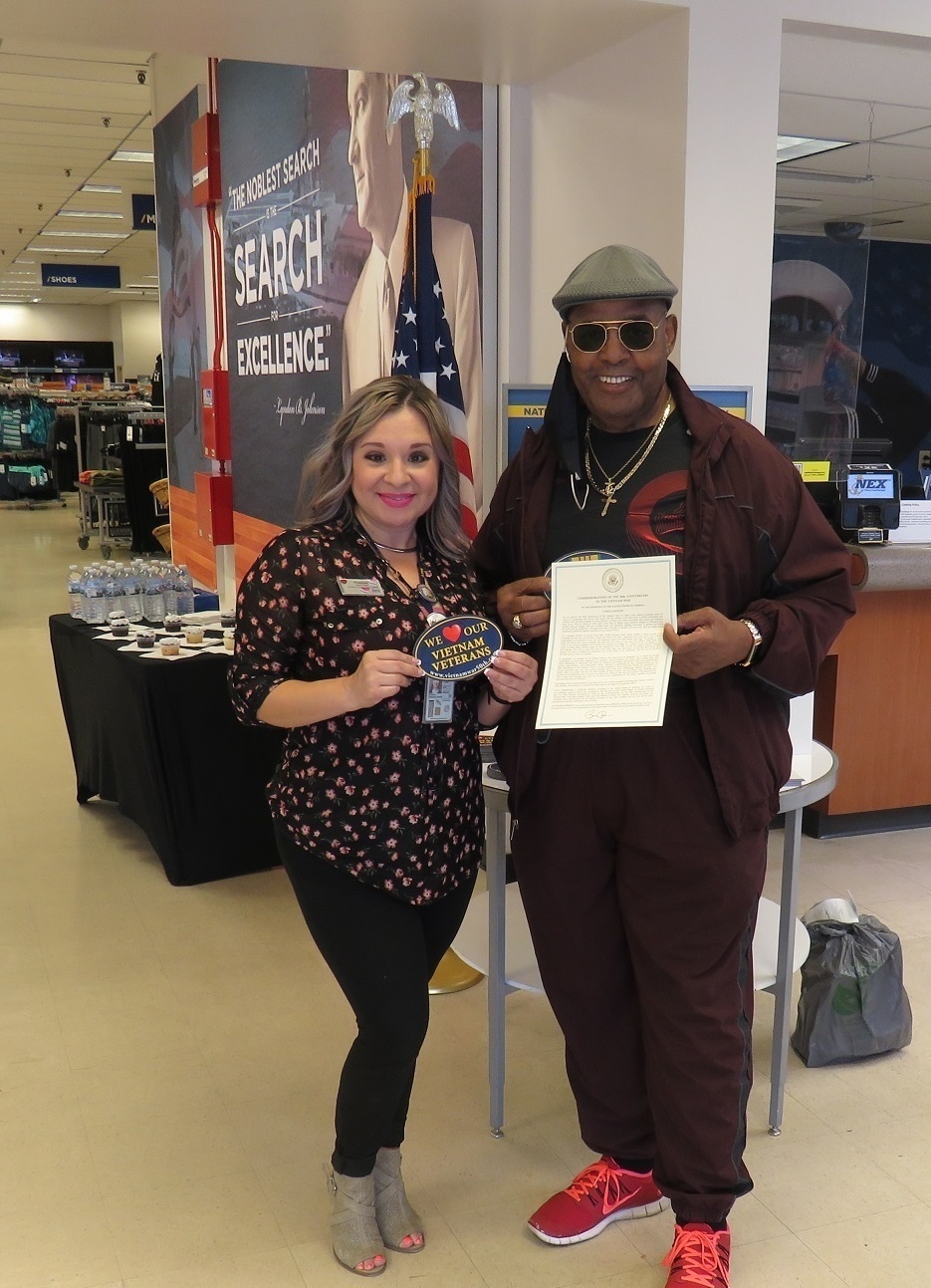 Navy Exchanges Honor Vietnam War Veterans