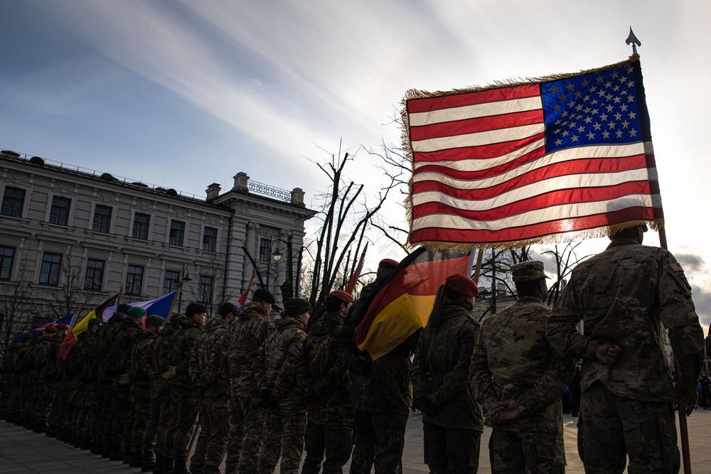 Lithuania Celebrates Its Nato Day