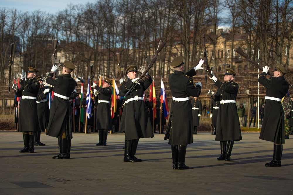 Lithuania Celebrates Its Nato Day