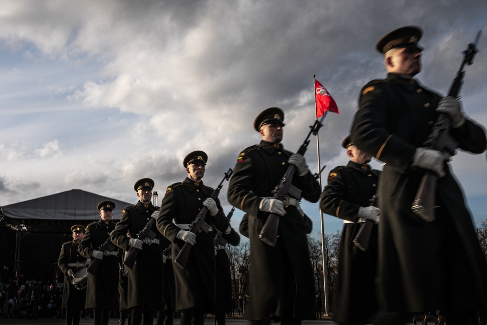 Lithuania Celebrates Its Nato Day