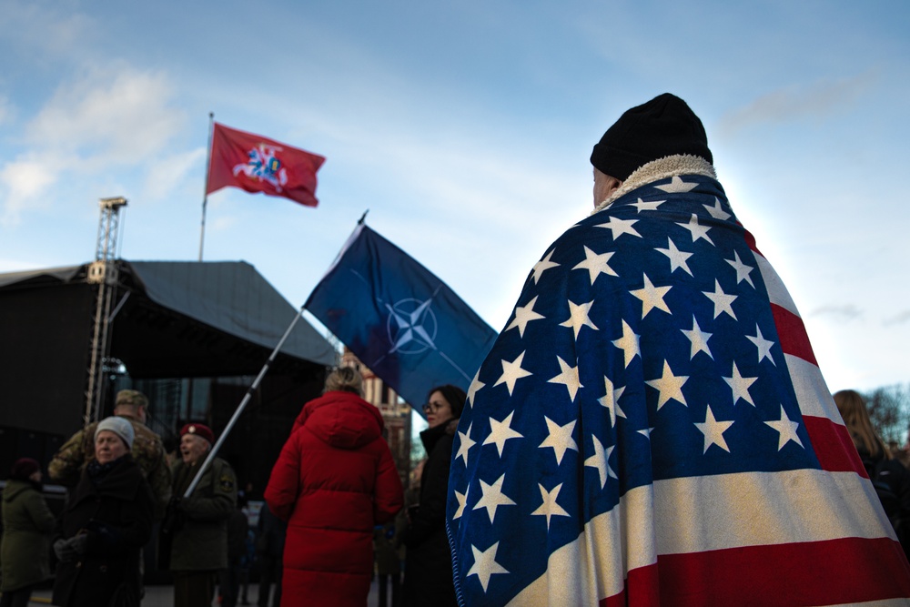 Lithuania Celebrates Its Nato Day