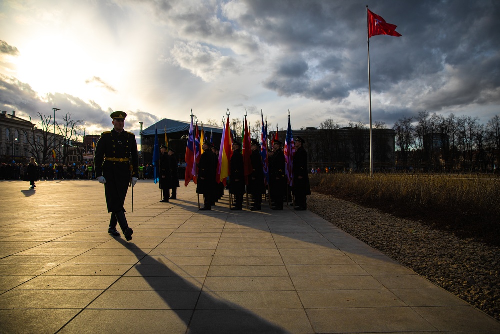 Lithuania Celebrates Its Nato Day