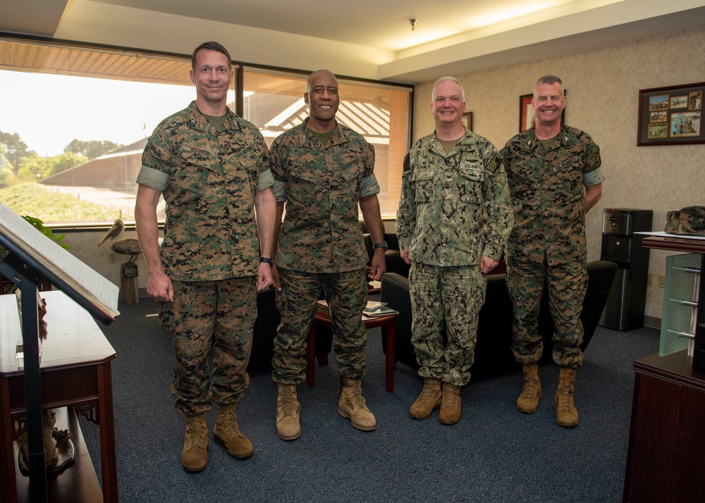 Lt. Gen. Michael Langley Visits Kings Bay