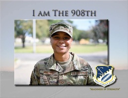 I am The 908th: Senior Airman Moeisha Phillips