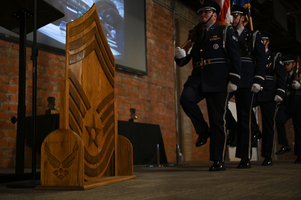 Dyess celebrates Airmen selected for top enlisted rank in Chief Master Sergeant Induction Ceremony