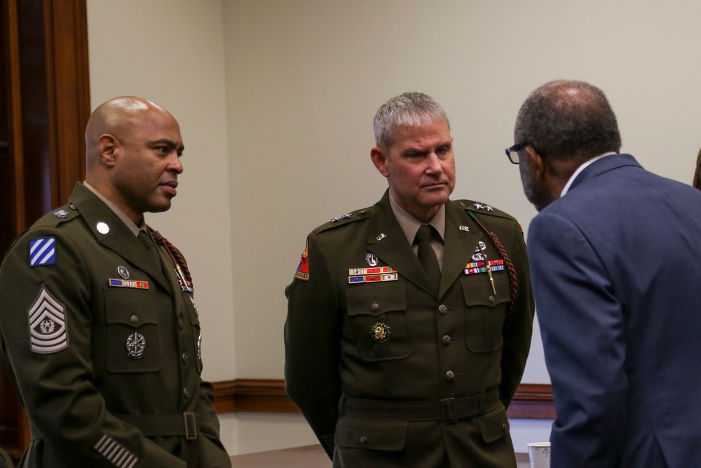 Georgia Leaders thank 3rd Infantry Division, Fort Stewart and Hunter Army Airfield