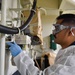 USS Carl Vinson (CVN 70) Sailors Conduct Maintenance in Pacific Ocean