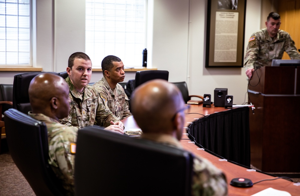 Deputy Chief of Staff G-1 Personnel of The United States Army visits America's First Corps