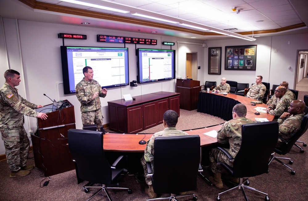 Deputy Chief of Staff G-1 Personnel of The United States Army visits America's First Corps