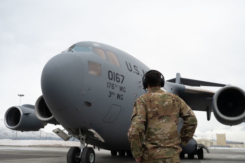 3rd Wing Airmen head north to Eielson in support of Polar Force 22-4