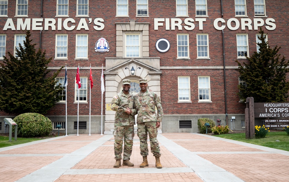 Deputy Chief of Staff G-1 Personnel of The United States Army visits America's First Corps