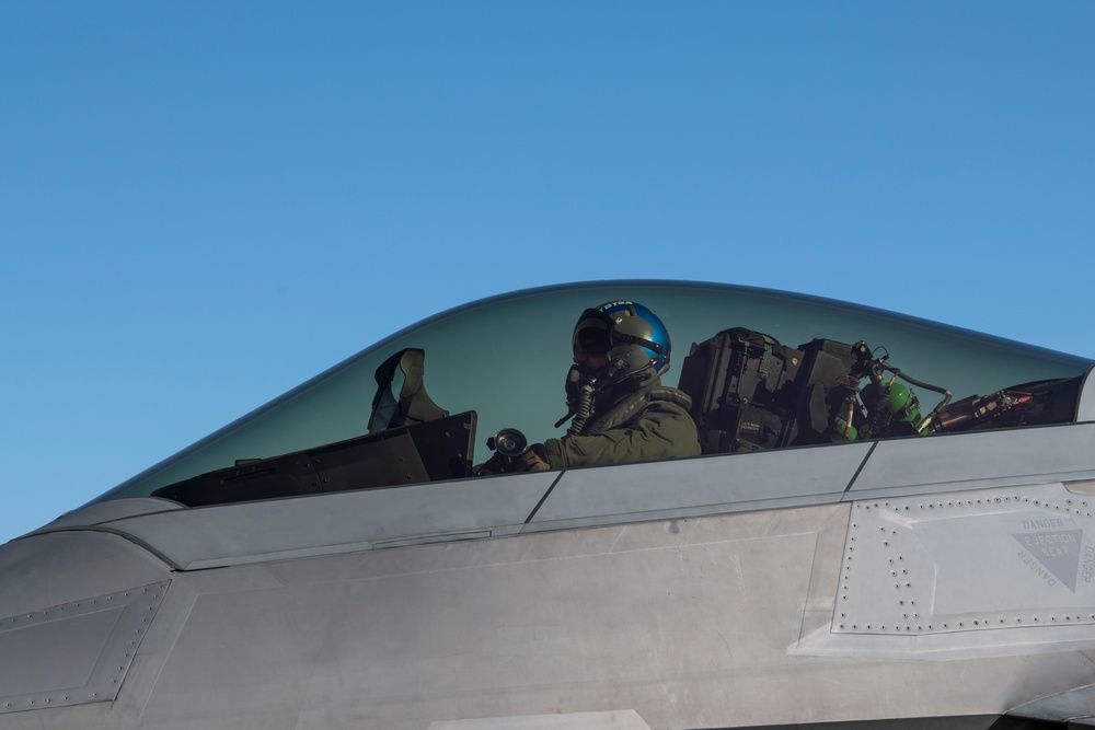 F-22s launch for ACE-focused PF 22-4