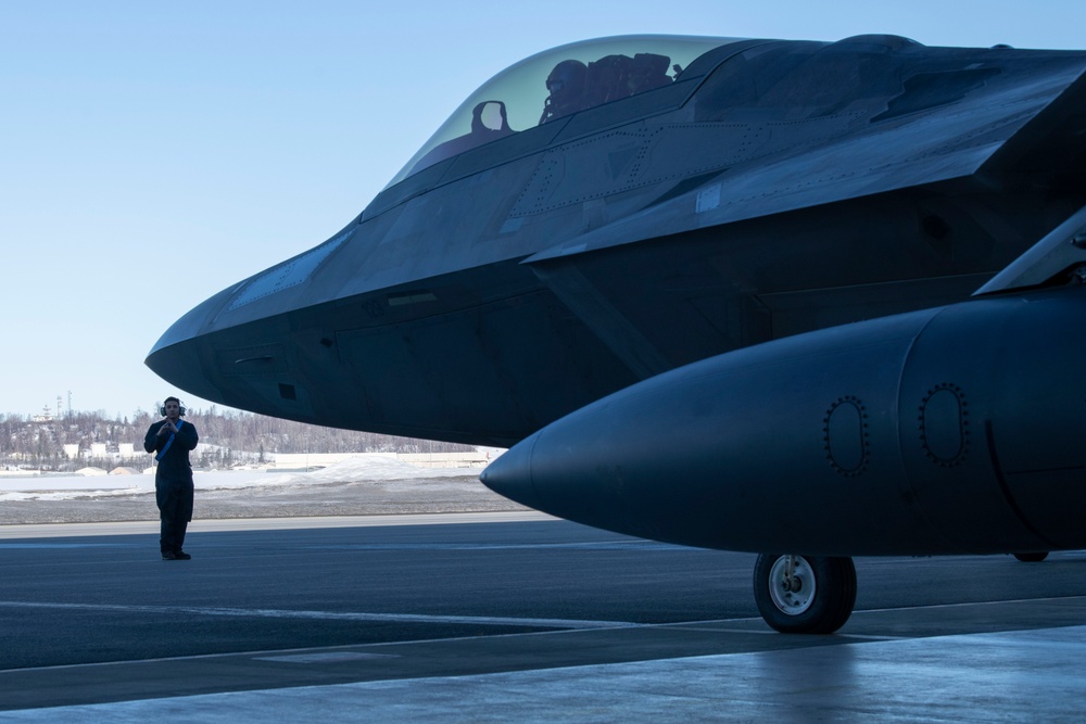 F-22s launch for ACE-focused PF 22-4