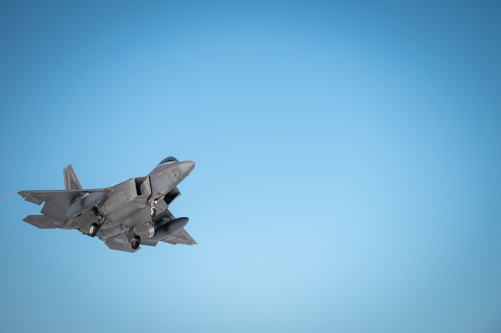 F-22s launch for ACE-focused PF 22-4