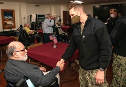 Delaware sailors visit vets during Wilmington port visit