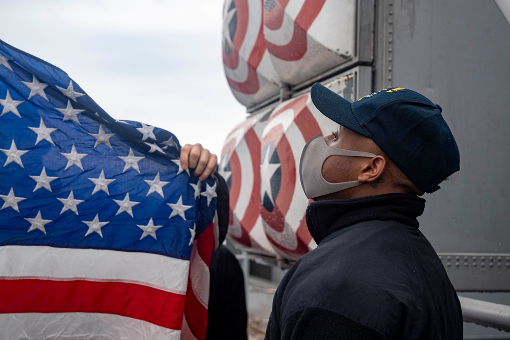 USS America Sailors Conducts Daily Operations