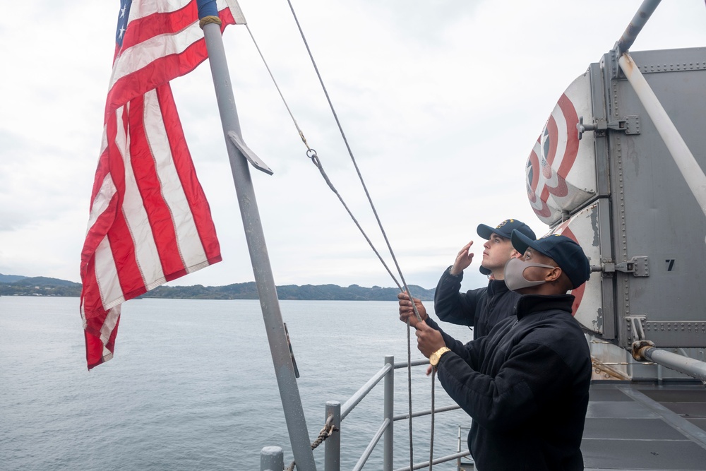 USS America Sailors Conducts Daily Operations