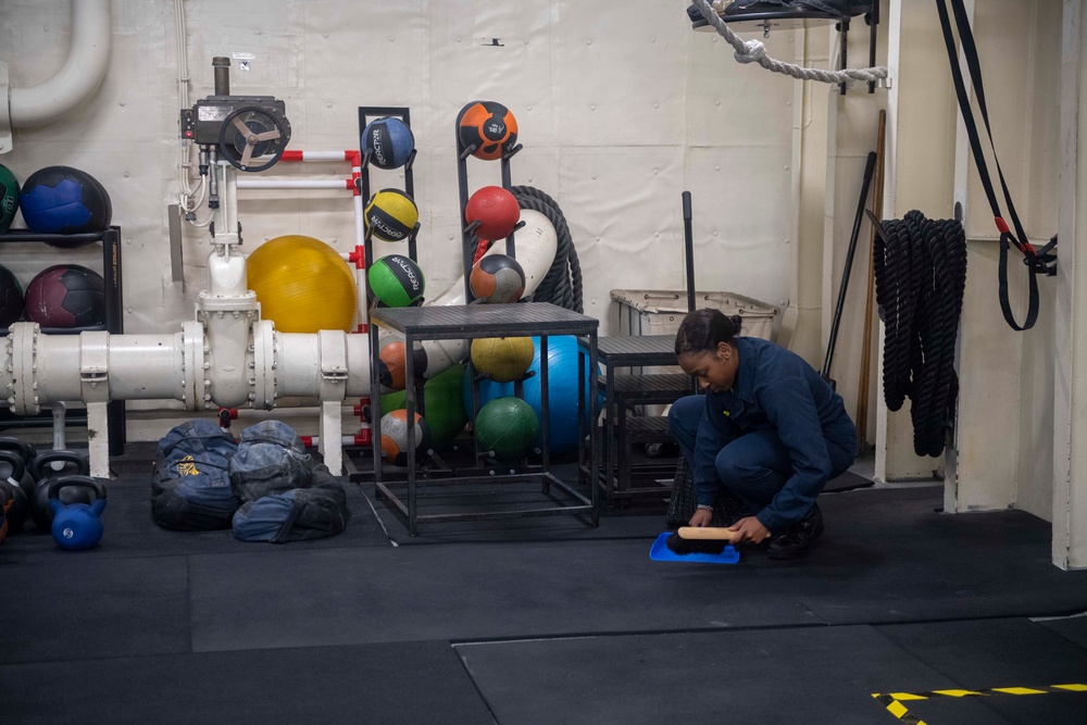 USS America Sailors Conducts Daily Operations