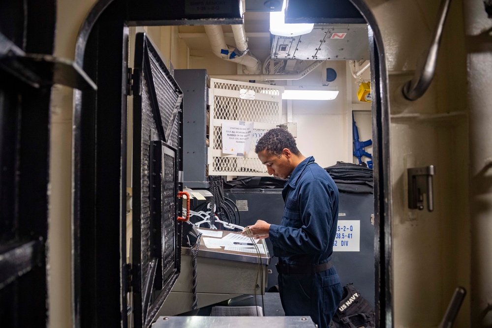 USS America Sailors Conducts Daily Operations