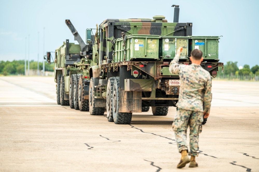 Travis AFB Airmen perform a MSTT mission from Australia to Japan