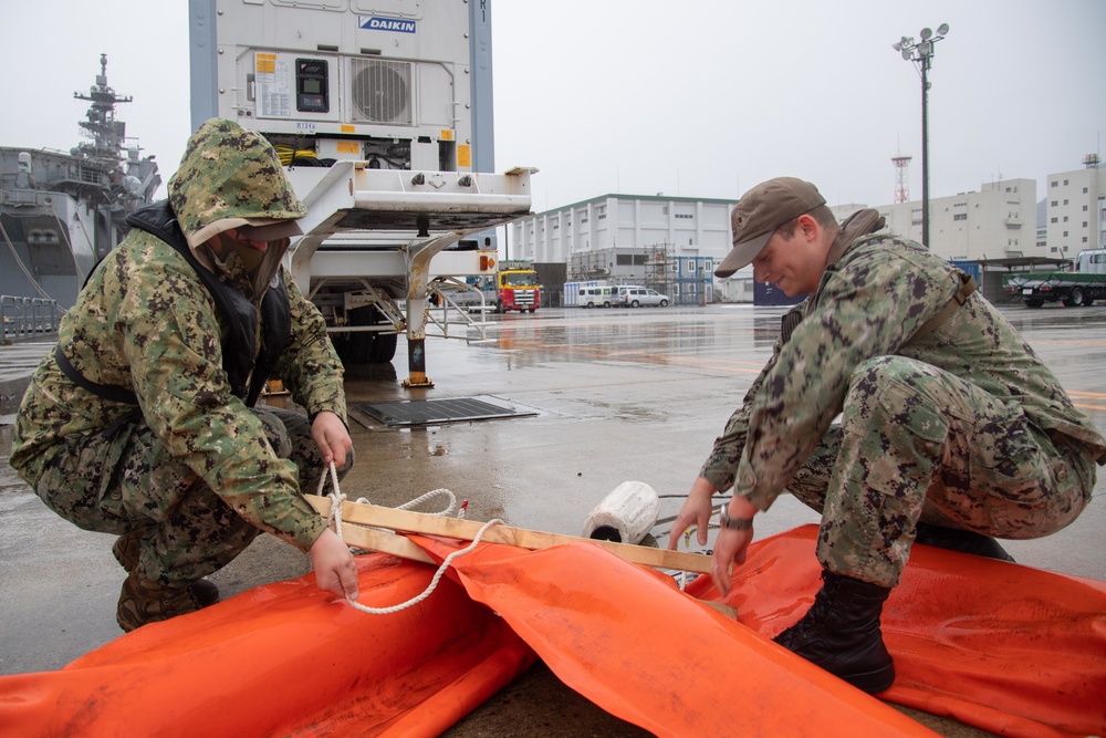 Oil Spill Training at CFAS