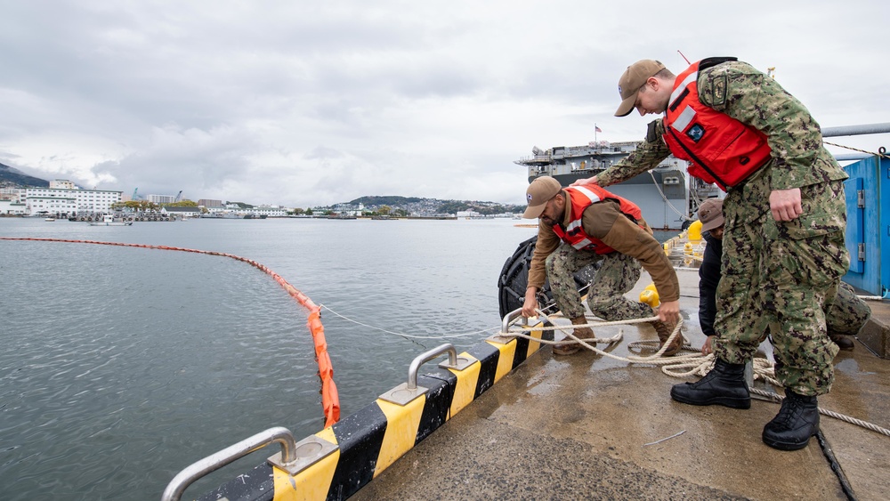 Oil Spill Training at CFAS