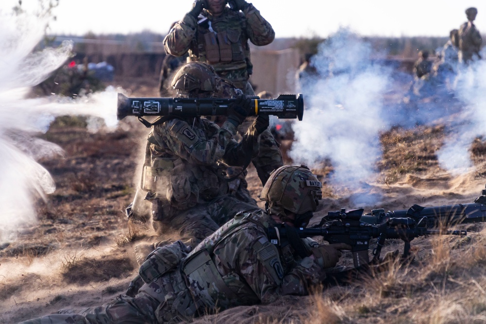 SkySoldiers conduct live-fire exercise in Latvia
