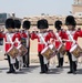 1st Battalion Welsh Guards Corps of Drums Perform in Kuwait