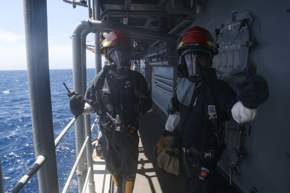 Mobile Bay conducts damage control training