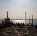 USS The Sullivans – Departing Copenhagen