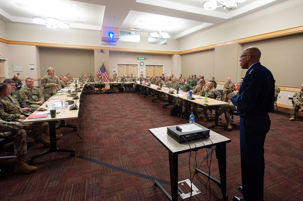 Air Force Chief of Staff speaks at ANG Commander Leadership Course