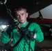 Abraham Lincoln Sailors conduct aircraft maintenance