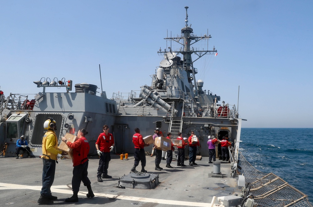 USS Fitzgerald VERTREP