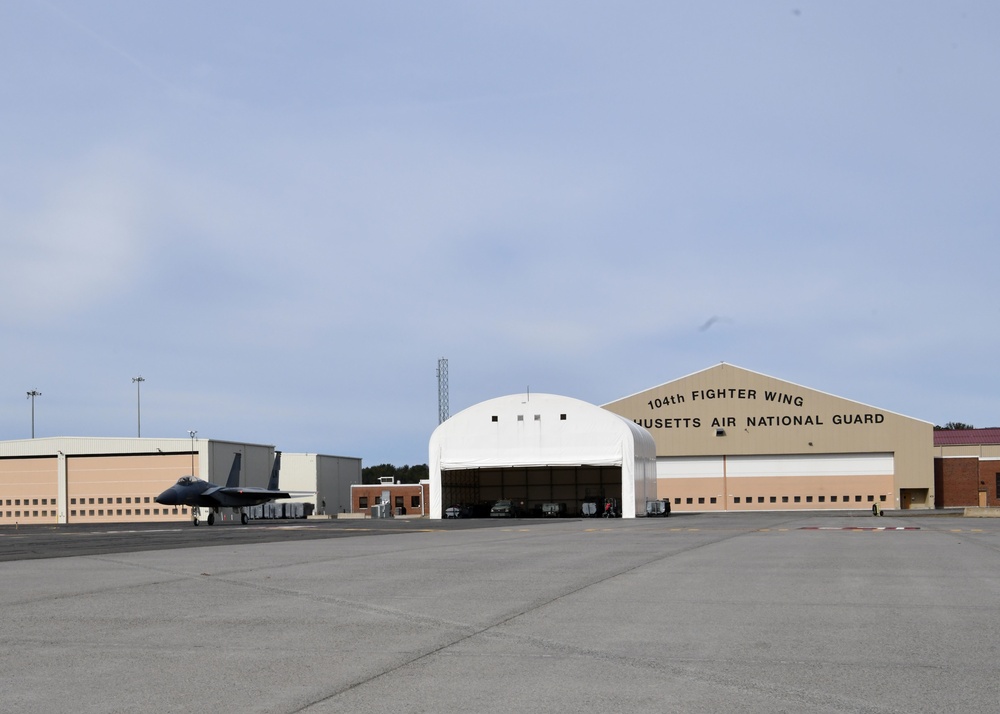 104th Fighter Wing Hosts Chicopee High School JROTC