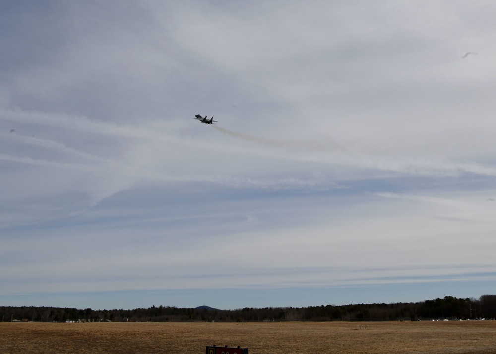 104th Fighter Wing Hosts Chicopee High School JROTC