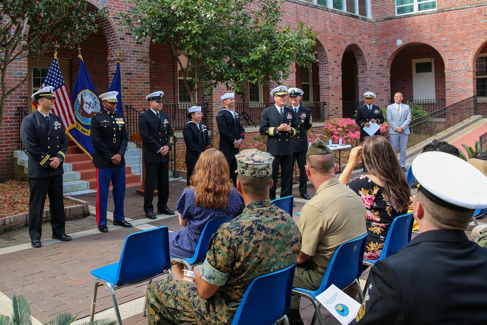 NETC 2021 Military Instructors of the Year Ceremony