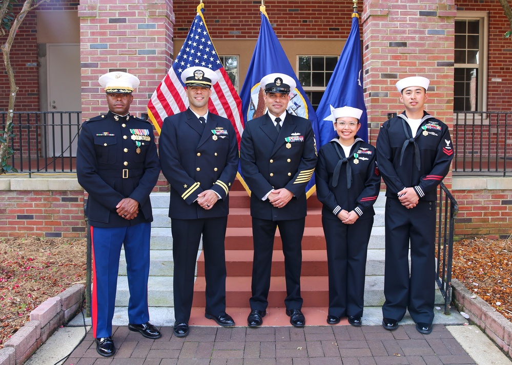 NETC 2021 Military Instructors of the Year Ceremony