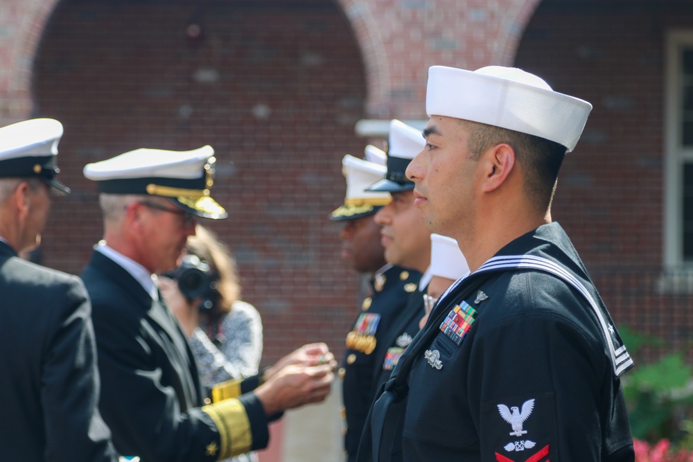 NETC 2021 Military Instructors of the Year Ceremony