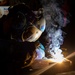 USS Carl Vinson (CVN 70) Sailors Weld Metal