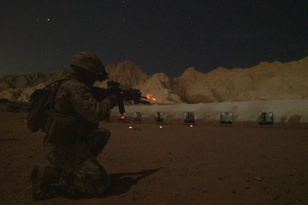 2/24 Conducts Night Range on Camp Titin