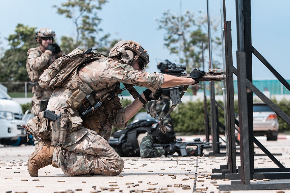1st SFG (A), CTOC train combined arms skills