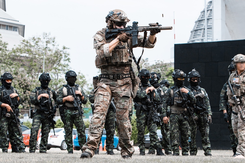 1st SFG (A), CTOC train combined arms skills