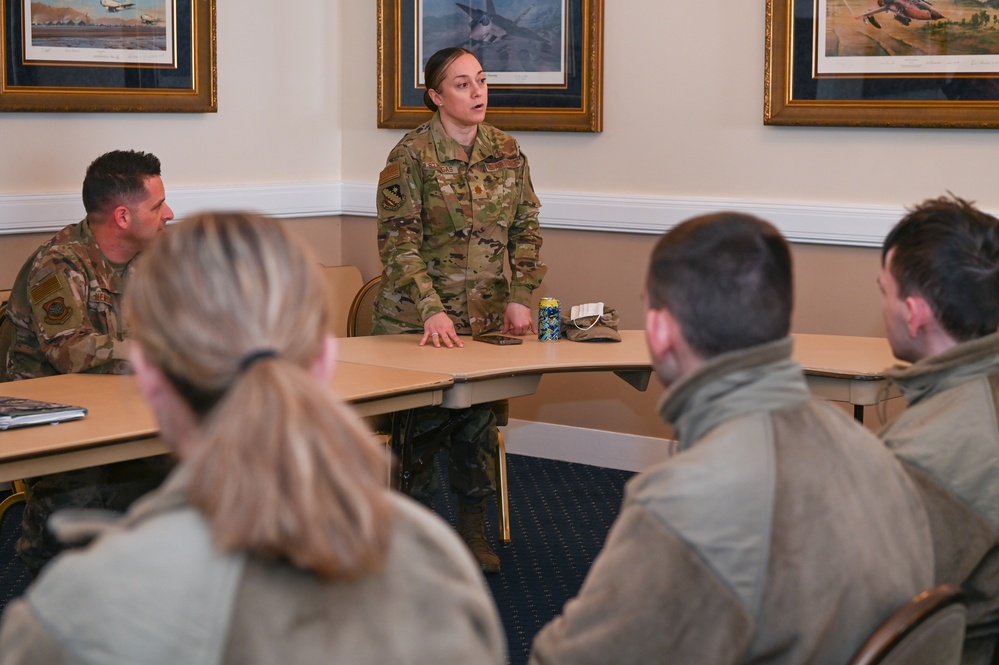 Hanscom Warhawks mentor AFROTC cadets