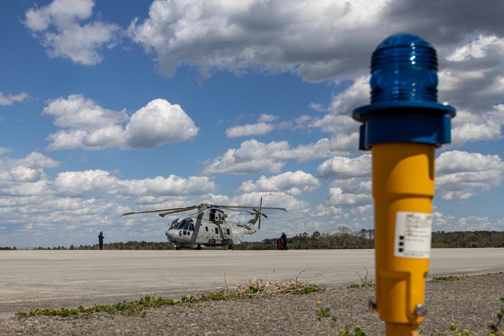 814 Naval Air Squadron Visits MCAS Beaufort.