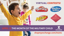Calling All Military Kids! Multiple Prizes Up For Grabs in Exchange’s Month of the Military Child Virtual Contests